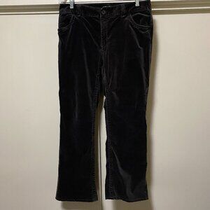 Eddie Bauer dark gray brushed corduroy jeans w/stretch, size 12T